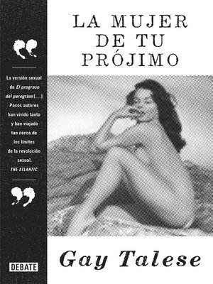 cover image of La mujer de tu prójimo